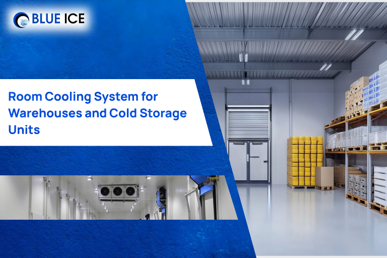 Room Cooling System for Warehouses and Cold Storage Units