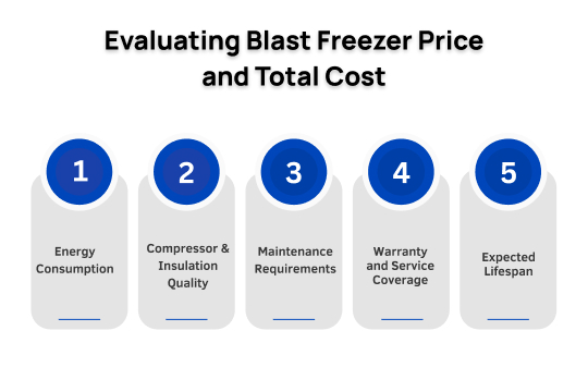 Evaluating Blast Freezer Price and Total Cost