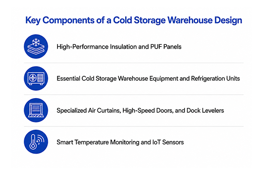 Key Components of a Cold Storage Warehouse Design