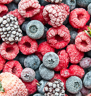 cut fruit freezing
