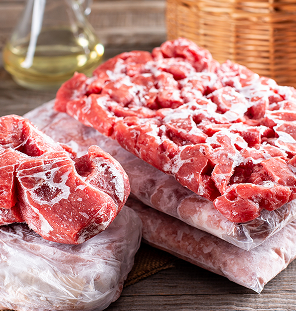 frozen meat
