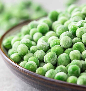 frozen peas