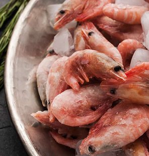 frozen shrimp