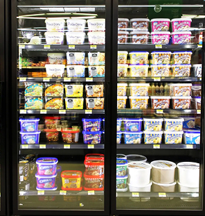 ice cream storage