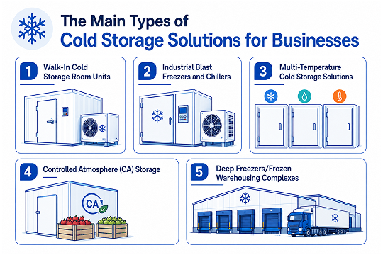 The Main Types of Cold Storage Solution for business